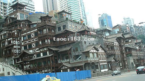 重庆洪崖洞好吃街